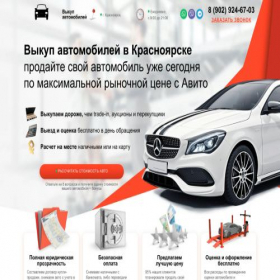 Скриншот главной страницы сайта dromvykup.ru