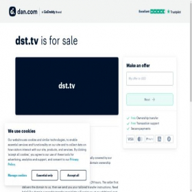 Скриншот главной страницы сайта dst.tv