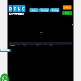 Скриншот главной страницы сайта dtlcnetwork.co