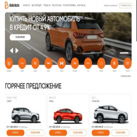 Скриншот главной страницы сайта dubrauto.ru