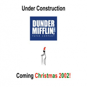 Скриншот главной страницы сайта dunder-mifflin.ru
