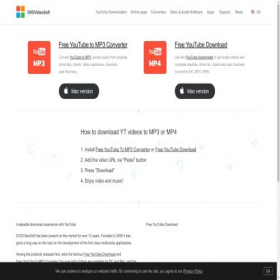 Скриншот главной страницы сайта dvdvideosoft.com