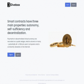 Скриншот главной страницы сайта dvebax.com