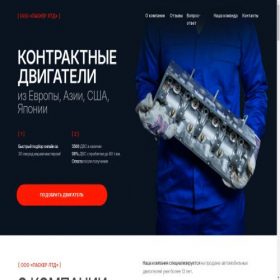 Скриншот главной страницы сайта dvs24.store