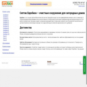 Скриншот главной страницы сайта e-bion.ru