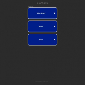 Скриншот главной страницы сайта e-clan.site