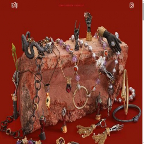 Скриншот главной страницы сайта e2jewelry.com