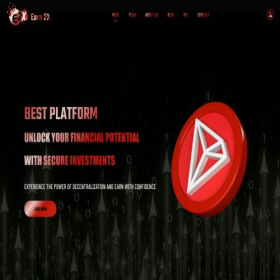 Скриншот главной страницы сайта earn2x.co
