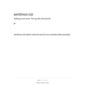 Скриншот главной страницы сайта earnbitmoon.club