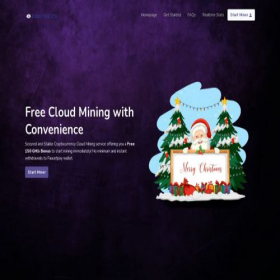 Скриншот главной страницы сайта earnfreeether.com