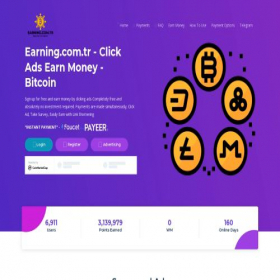 Скриншот главной страницы сайта earning.com.tr