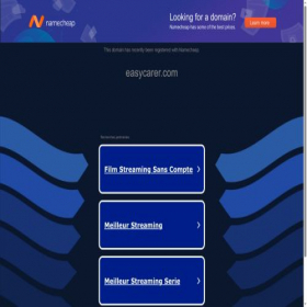 Скриншот главной страницы сайта easycarer.com
