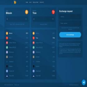 Скриншот главной страницы сайта easychangew.net