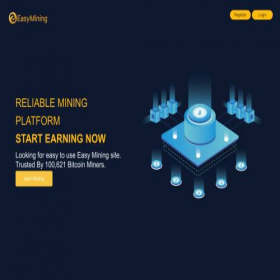 Скриншот главной страницы сайта easymining.pro