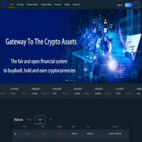 Скриншот главной страницы сайта ebitcoin.technology