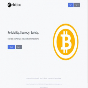 Скриншот главной страницы сайта ebitlox.com