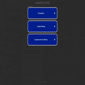 Скриншот главной страницы сайта ec.hashsite.store