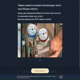 Скриншот главной страницы сайта eckomos.ru