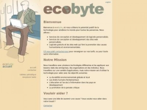 Скриншот главной страницы сайта ecobyte.com