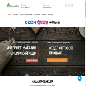 Скриншот главной страницы сайта ecofactory.ru