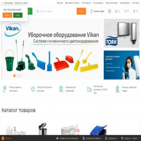 Скриншот главной страницы сайта ecoline23.ru