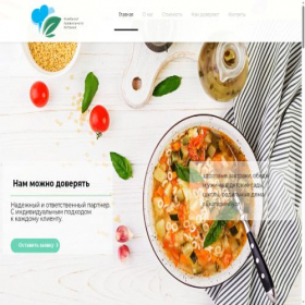 Скриншот главной страницы сайта eda-smart.ru