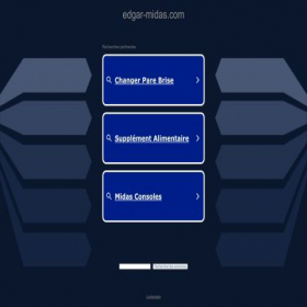 Скриншот главной страницы сайта edgar-midas.com