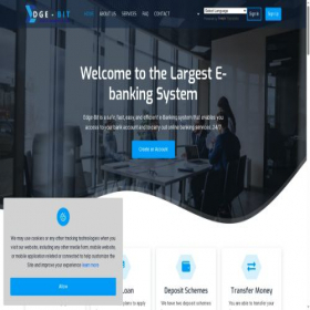 Скриншот главной страницы сайта edge-bit.org