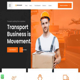 Скриншот главной страницы сайта efficientcargologistics.com