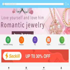 Скриншот главной страницы сайта eggmall.shop