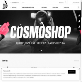 Скриншот главной страницы сайта ekb.cosmoshop.pro