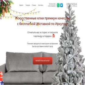 Скриншот главной страницы сайта eliirkutsk.ru