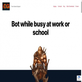 Скриншот главной страницы сайта elitegamingbot.com