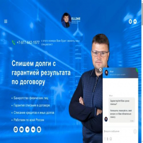 Скриншот главной страницы сайта elline24.ru