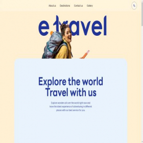 Скриншот главной страницы сайта emintravels.com