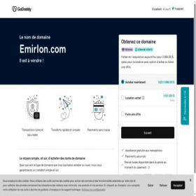 Скриншот главной страницы сайта emirion.com