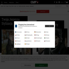 Скриншот главной страницы сайта emp-shop.pl