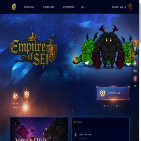 Скриншот главной страницы сайта empireofsei.com