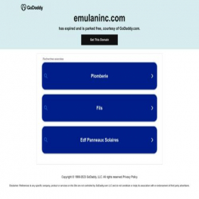 Скриншот главной страницы сайта emulaninc.com