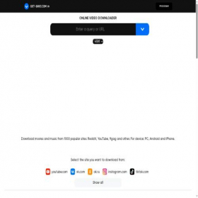 Скриншот главной страницы сайта en.get-save.com