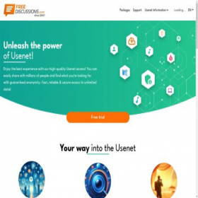 Скриншот главной страницы сайта en.usenet.nl