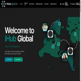 Скриншот главной страницы сайта enaken.ihub.global