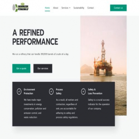 Скриншот главной страницы сайта energoreserve-petrolium.com