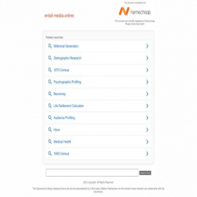 Скриншот главной страницы сайта entail-media.online