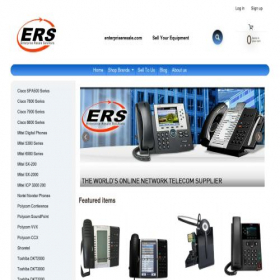 Скриншот главной страницы сайта enterpriseresale.com