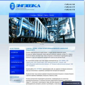Скриншот главной страницы сайта enteveka.ru