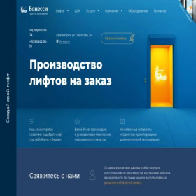 Скриншот главной страницы сайта eonessi.ru