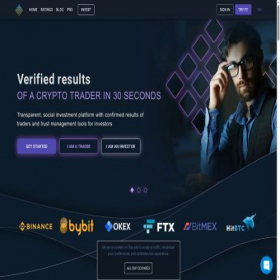 Скриншот главной страницы сайта equite.io
