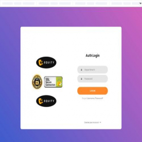 Скриншот главной страницы сайта equityfund.limited