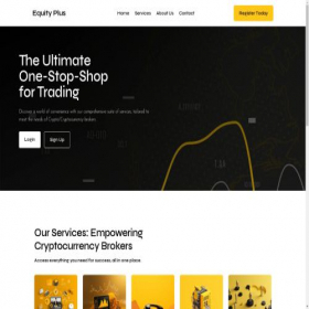 Скриншот главной страницы сайта equityplus.pro